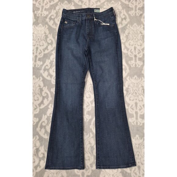 NWT AG Adriano Goldschmied Farrah Bootcut High Rise Blue Jeans/Size 23 - Picture 1 of 6